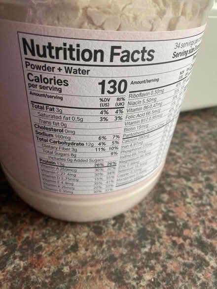 Photo of free Proteinslimming drink (Belper DE56) #1