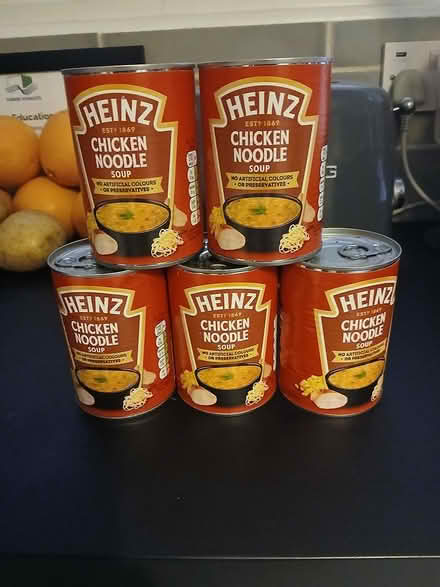 Photo of free Heinz chicken noodle soup x 5 (South Norwood SE25) #1