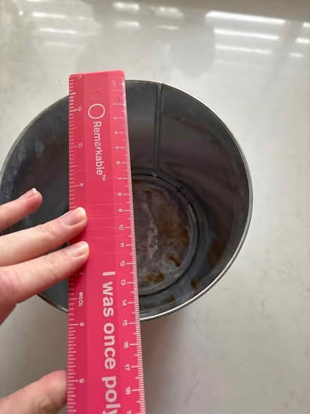 Photo of free Emma bridge water tin flower pot (Romsey) #3