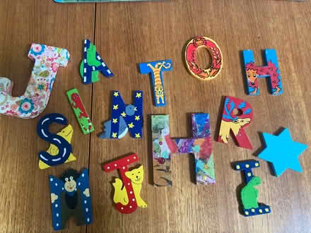 Photo of free Wooden letters (Corstorphine EH12) #1