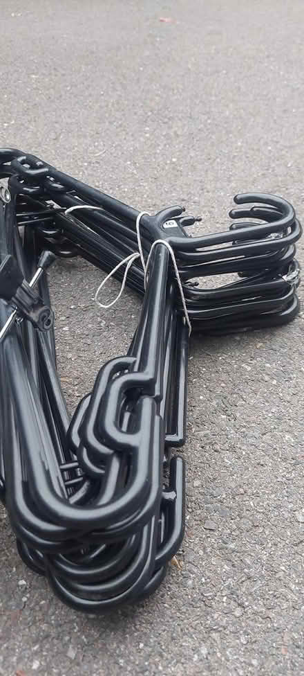 Photo of free Bundle of mostly Black Hangers (Horsham) #2