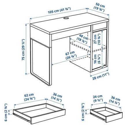Photo of free IKEA Micke desk (Leeds LS15) #2