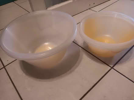 Photo of free Plastic mixing bowls (Stoke Hill CV2) #1