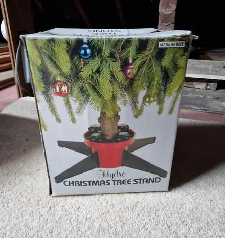 Photo of free Real tree water stand (SK8 Cheadle) #1