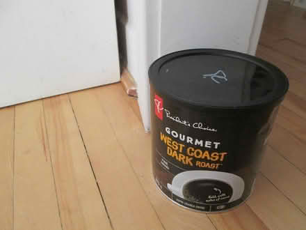 Photo of free 3 big coffee tin cans (Old Ottawa South) #1