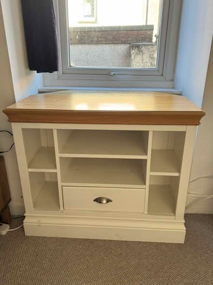 Photo of free Wood TV Corner Storage Unit (LA15) #1