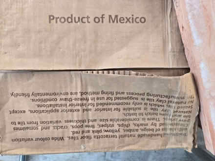 Photo of free Terracotta floor tiles (West Haddon NN6) #3