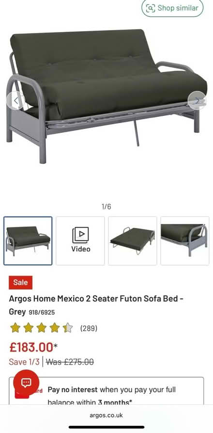 Photo of free Pull out sofa (Bury, BL9) #4