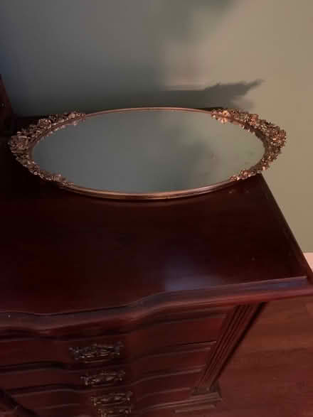 Photo of free Glass+gold vintage tray+jewel box (Park Slope, Brooklyn) #2