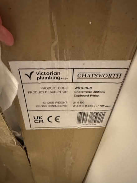 Photo of free Chatsworth 300mm wide cabinet (Hammersmith W6) #2