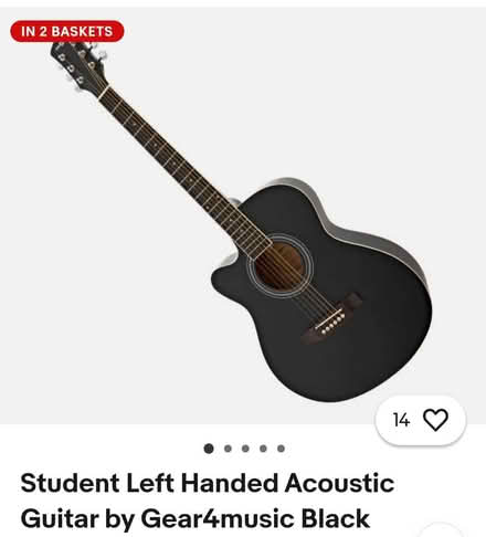 Photo of Left handed guitar (Southport PR9) #1