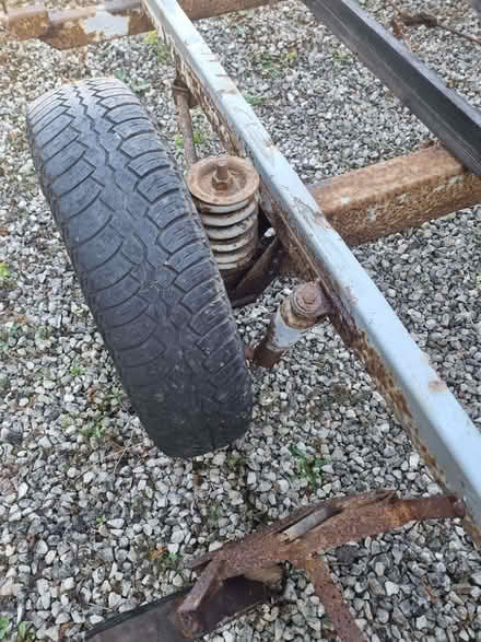 Photo of free Old caravan base for conversion to trailer (Brandon CV8) #4