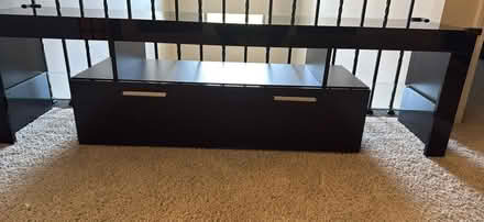 Photo of free Black modern TV STAND (Dacula) #2