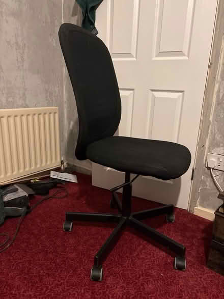 Photo of free Office Chair On Wheels (Newton Hall DH1) #3