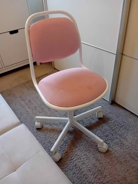 Photo of free Desk Chair Ikea Pink Small (Bristol BS7) #1