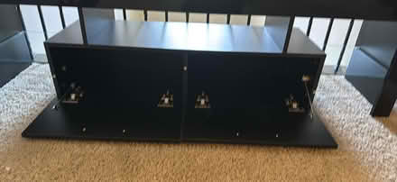 Photo of free Black modern TV STAND (Dacula) #3