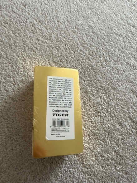 Photo of free New notepaper/memo block (Romsey) #3