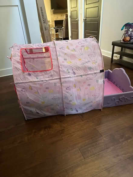 Photo of free Crib size Princess Bed (Dacula) #3