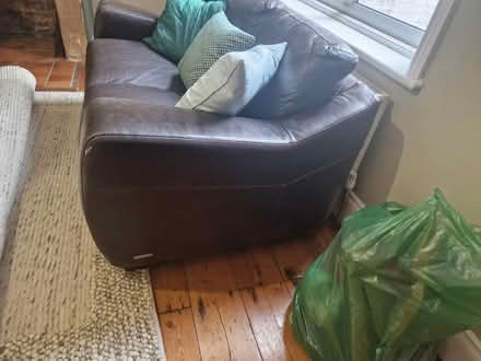 Photo of free Leather sofa (Arthurs Hill) #2