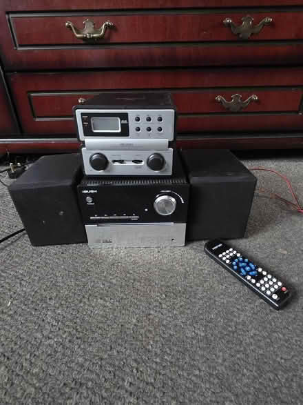 Photo of free CD player with radio and remote (Broxtowe NG8) #1