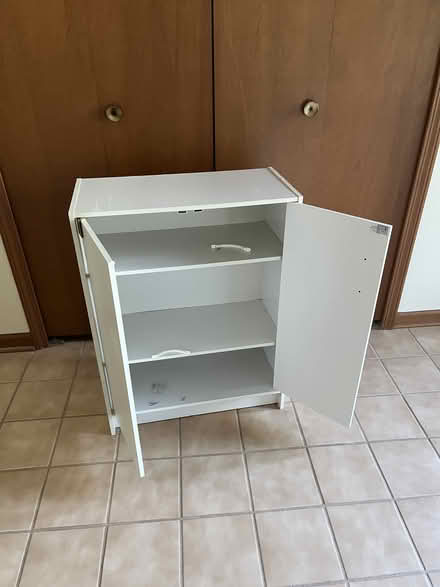 Photo of free white freestanding cabinet (northeast ann arbor) #1