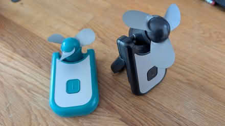 Photo of free Hand held/stand battery fans (Shoreham-by-Sea BN43) #1
