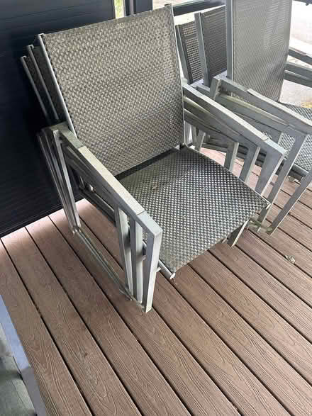 Photo of free Patio Metal Table and 6 chairs (Old Ottawa East) #3