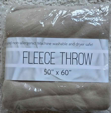 Photo of free Fleece throw (Bernardo & Iowa, Sunnyvale) #1