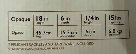 Photo of free Glass Shelf (new in box) (SE Aurora near Southlands Mall) #2