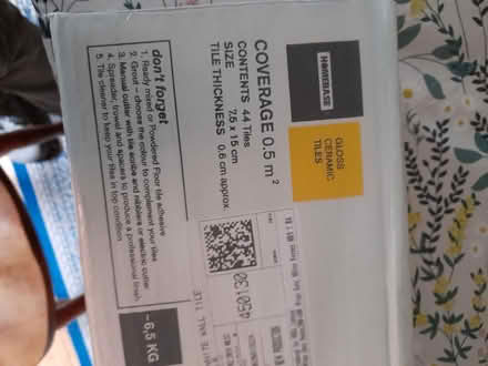 Photo of free Pack of tiles white (SN1 old town swindon) #2