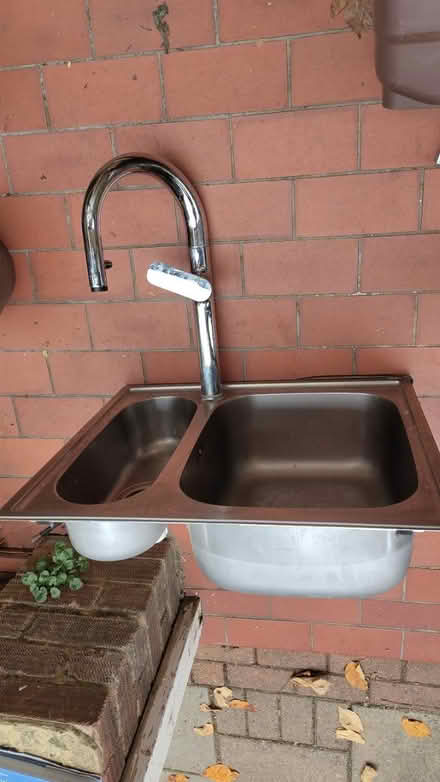 Photo of free Kitchen sink and mixer tap (SW11 5) #1