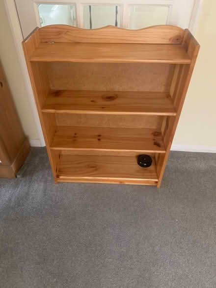Photo of free Small pine bookcase (Emsworth PO10) #1