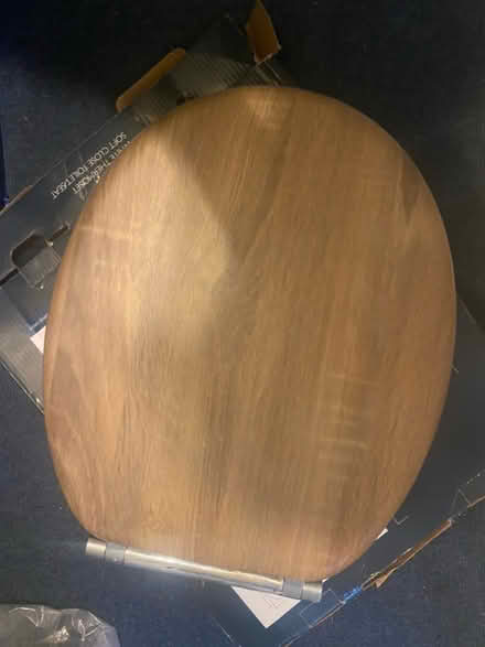 Photo of free Wood effect toilet seat (Covent Garden) #2