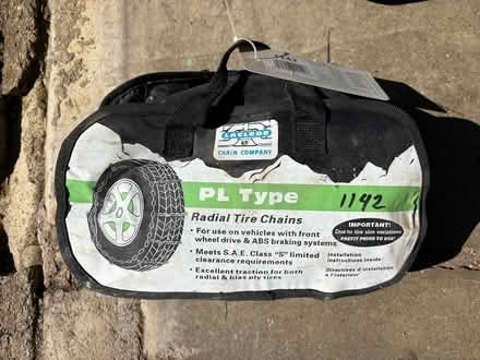 Photo of free Radial Tire Chains - never used (Miraloma Park) #1