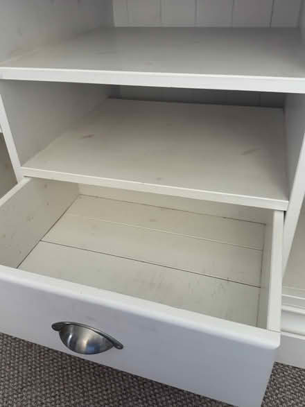 Photo of free Wood TV Corner Storage Unit (LA15) #3