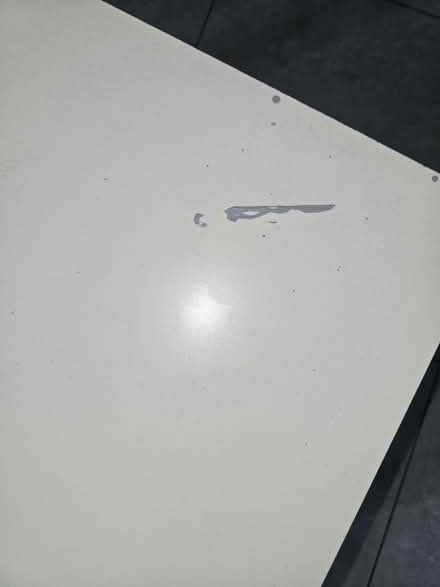 Photo of free 2 white side tables from Ikea (Dewsbury WF12) #3