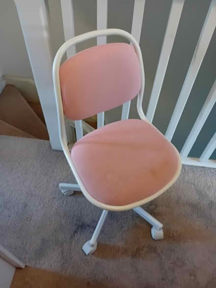 Photo of free Desk Chair Ikea Pink Small (Bristol BS7) #2