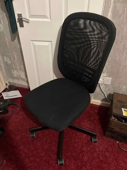 Photo of free Office Chair On Wheels (Newton Hall DH1) #1