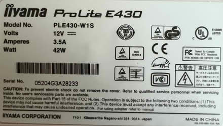 Photo of free Old 17 inch monitor (Chalford GL6) #2