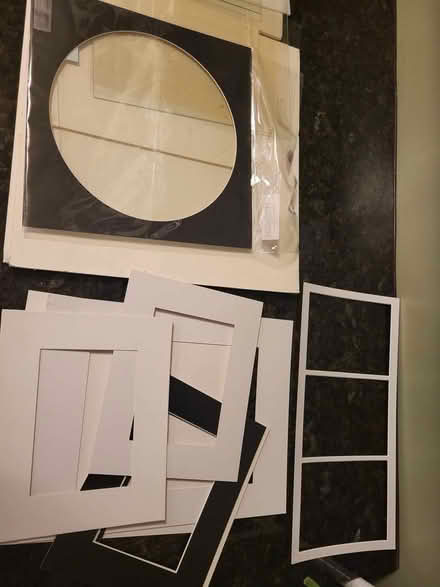 Photo of free Framing/crafting supplies (Hill East) #1