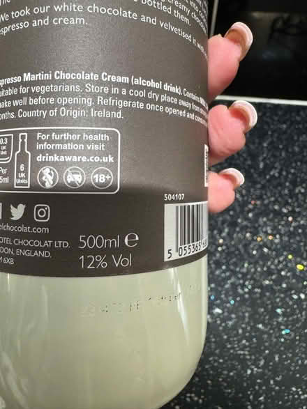 Photo of free Hotel chocolate mint and espresso martini cream (Cutteslowe OX2) #3