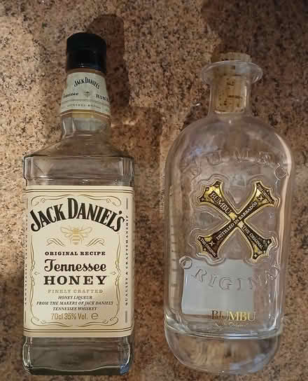 Photo of free Bumbu rum and Jack Daniels empty (Armitage WS15) #1