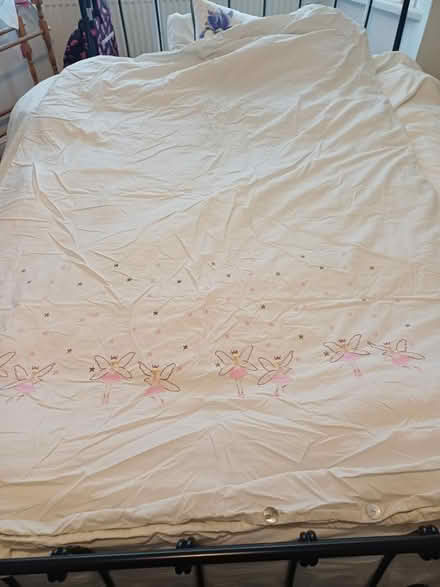 Photo of free Single duvet + cover with fairies (W12) #1