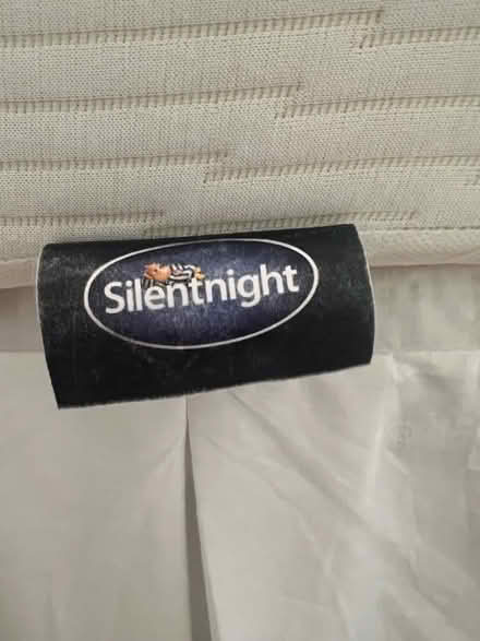 Photo of free 6ftx4ft metal framed double bed & mattress (Yateley GU46) #1