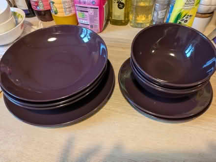 Photo of free Purple bowls/plates (Tangmere) #1