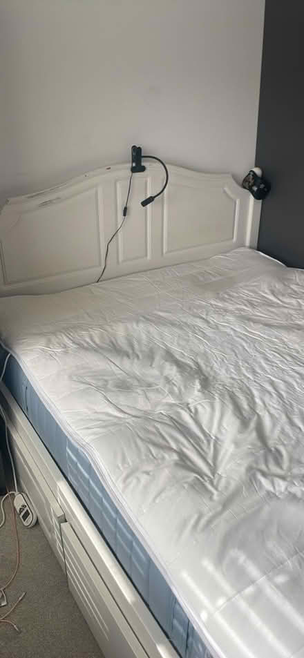 Photo of free King size bed frame (Home EX2) #1