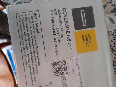 Photo of free Pack of tiles white (SN1 old town swindon) #3