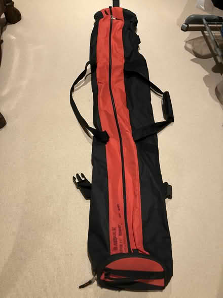 Photo of free Bag for Skis, red canvas (Maida Vale W9) #1