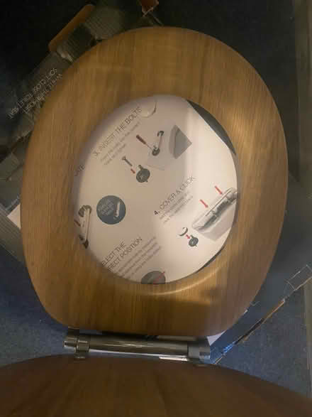 Photo of free Wood effect toilet seat (Covent Garden) #1
