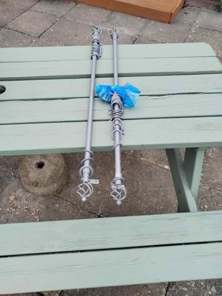 Photo of free Metal curtain poles (Felpham Bognor Regis PO22) #1